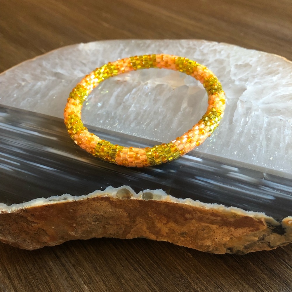 LILY and LAURA Slip On Beaded Bracelet